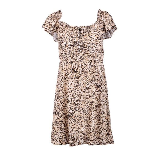 Beige Klänning Dam Vero Moda Easy