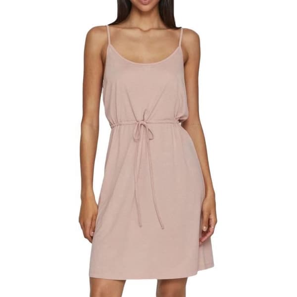 Kjol - VERO MODA - Pengaremm - Rosé - Tunna axelremmar - Dragsnören