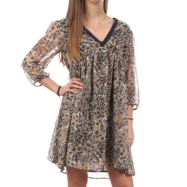 Robe écru/marin kvinna Teddy Smith Romana