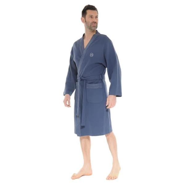 Kimono morgonrock Walbert - Blå - Dam