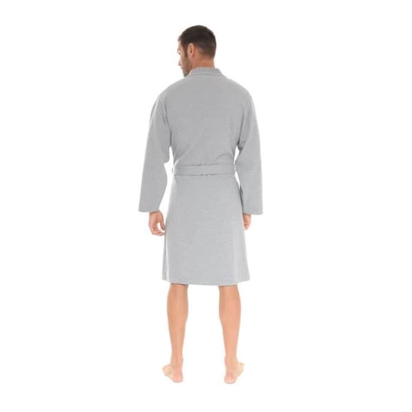 Grå Walbert Kimono Morgonrock - Vuxen - Unisex