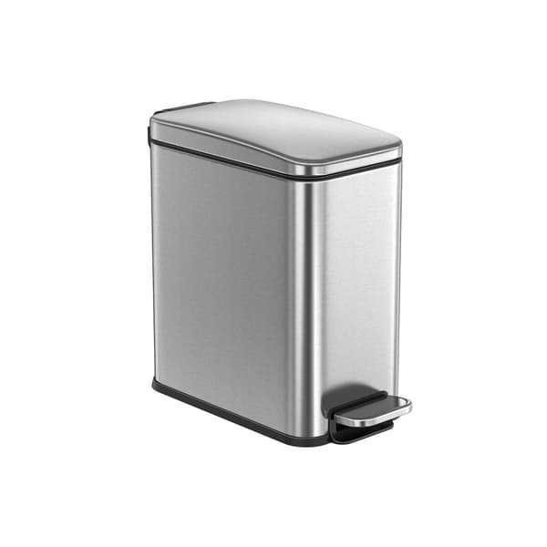 Kosmetikhink 10 liter med lock silver