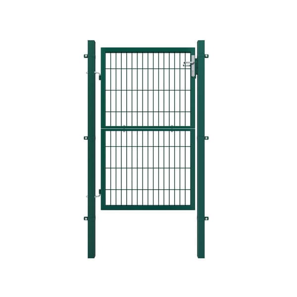 Puutarha Galvanoitu teräs Vankka ja kestävä lukolla ja avaimella Portin mitat: Vihreä: 150 x 106 cm