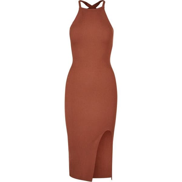 Urban Classics Damer - Midi Rib Stickad Morgonrock