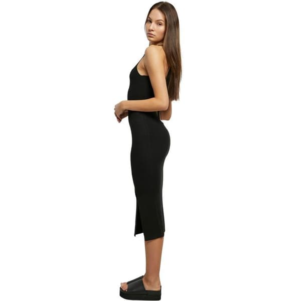 Urban Classics Damer - Midi Rib Stickad Morgonrock
