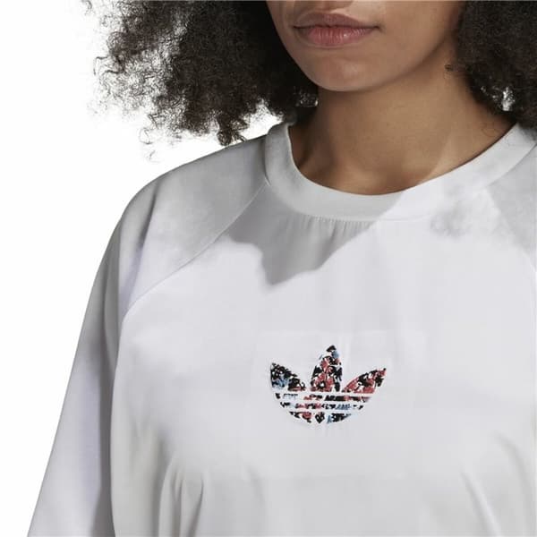 Kjole Adidas Originals Tee Hvid - 34