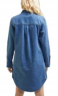 Miniatyrbillede 4 af 8: Lee UNIONALL KJOLE Hazy Indigo LIGE DENIMKJOLE OVERSIZE S