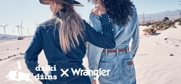 Wrangler A-LINE SKJORTEKJOLE Partners FLARED DENIMKJOLE S