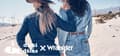 Miniatyrbillede 8 af 8: Wrangler A-LINE SKJORTEKJOLE Partners FLARED DENIMKJOLE S