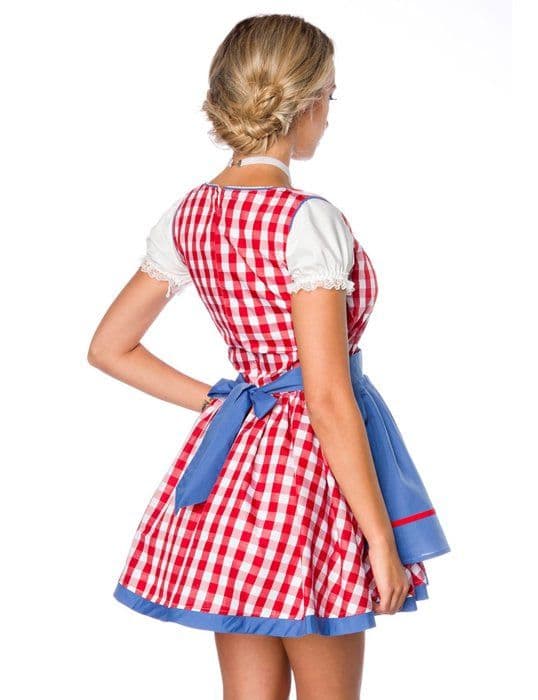 Dirndline Klänning - 70003-2XL - Traditionell Mini Dirndl Klänning för kvinnors speciella tillfällen