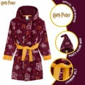 Miniatyrbild 2 av 4: Robe Harry Potter Morgonrock Barn - Barnpiff i Fleece