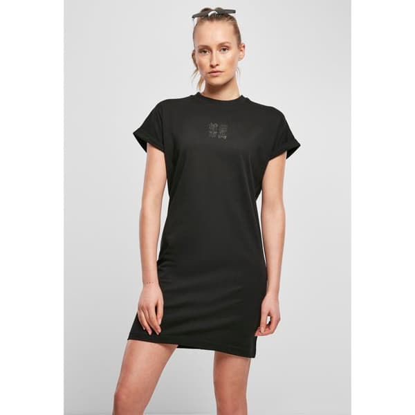 T-shirt klänning - Urban Classics - Stora storlekar - 100% bomull - Rund hals - Kinesisk tryck