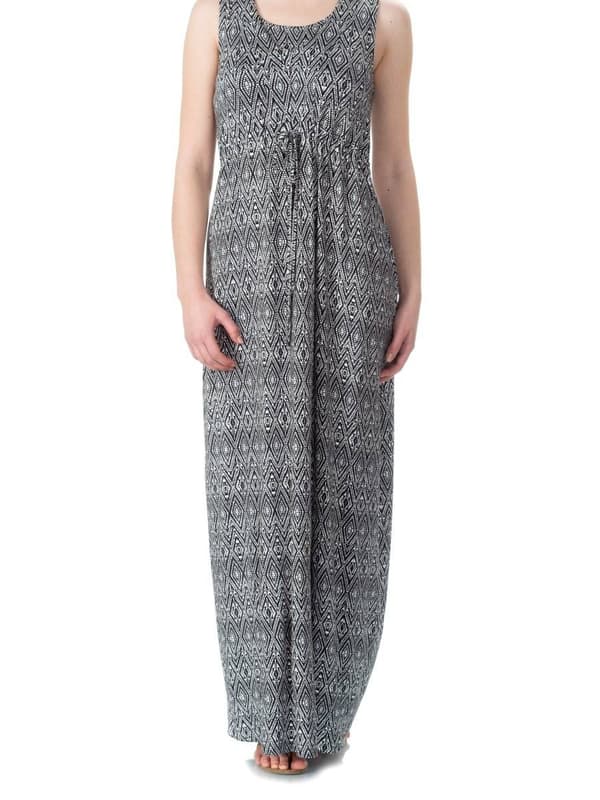 Sort maxi ammekjole til kvinder, Bellybutton Maternity