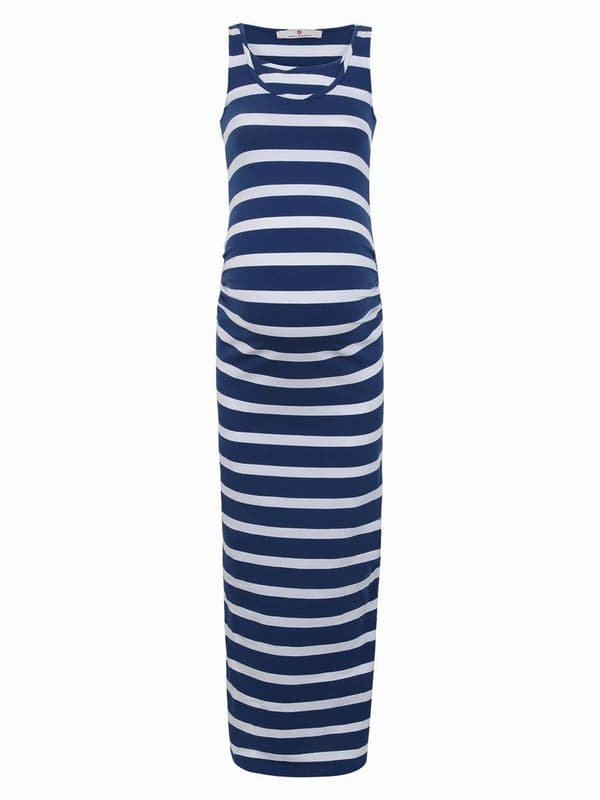 Bellybutton-äitiysmekko olkaimeton äitiysmekko