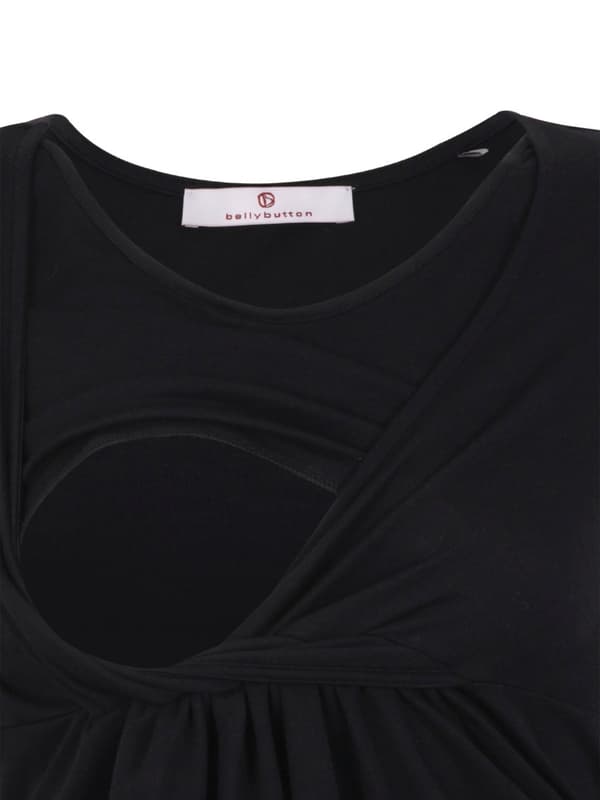Naisten imetysmekko musta Bellybutton Maternity
