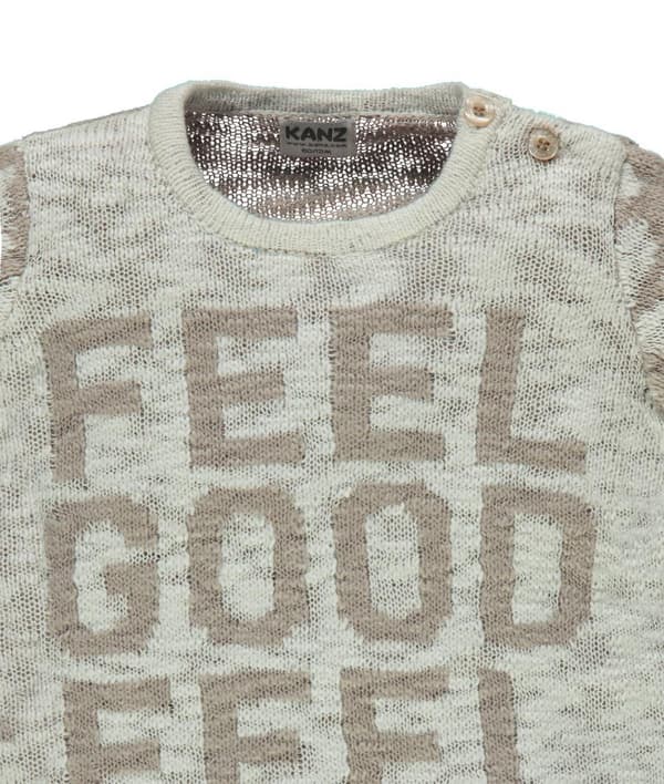 Pigernes langærmede kjole, mix, Feel good, Feel you, Kanz
