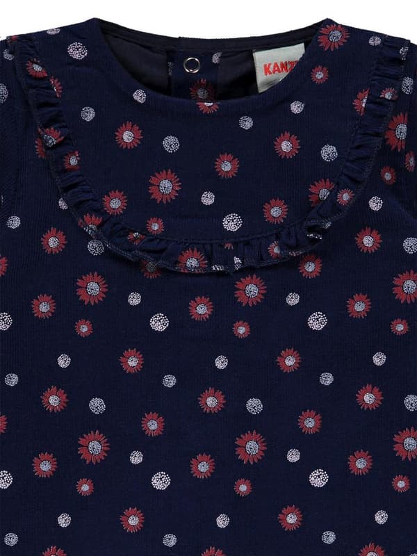 Tytön mekko, tummansininen, Kanz
