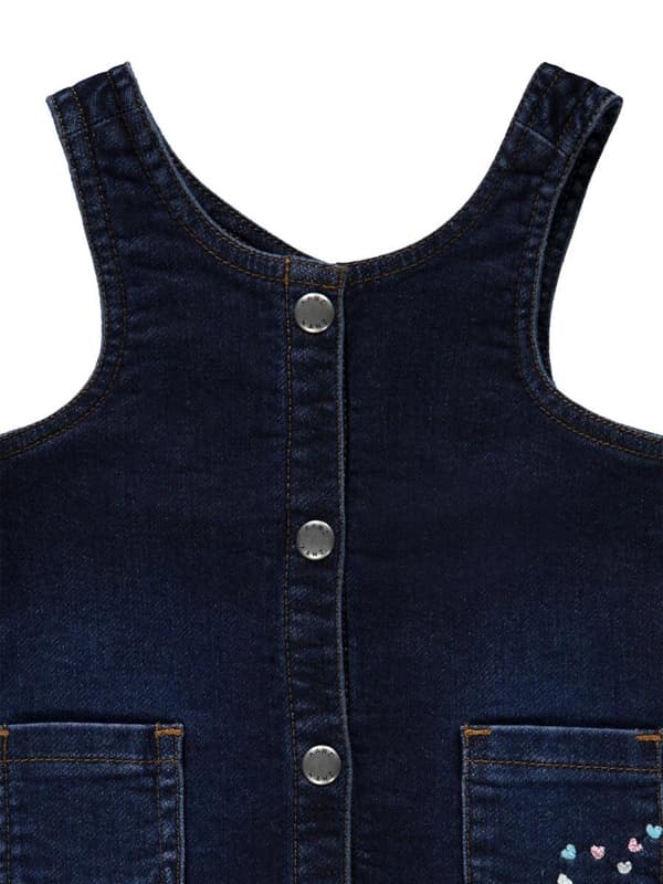 Piger denimkjole, marineblå, Kanz