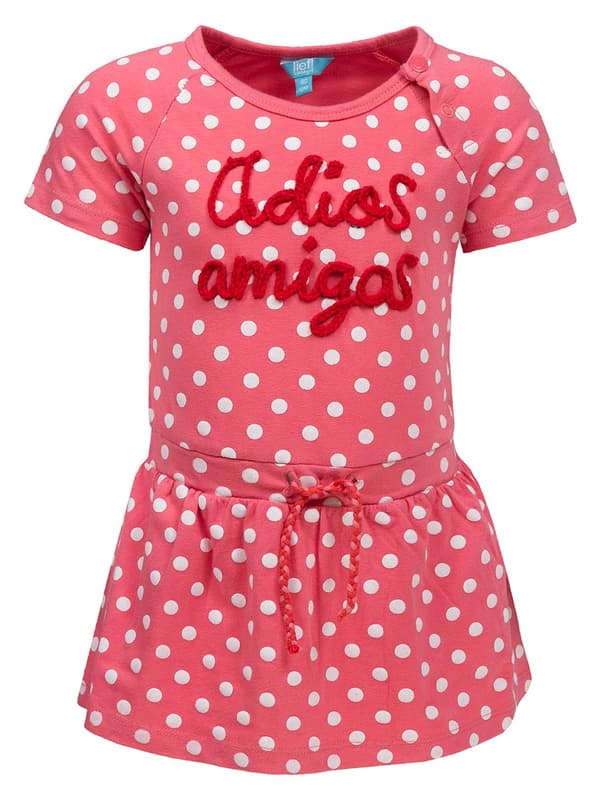 Tyttöjen lyhythihainen mekko, koralli, Adios Amigos, Lief