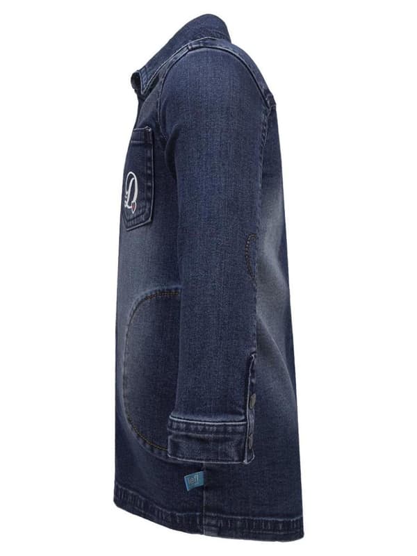 Piger denimkjole marineblå Lief