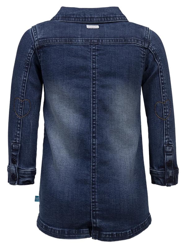 Piger denimkjole marineblå Lief