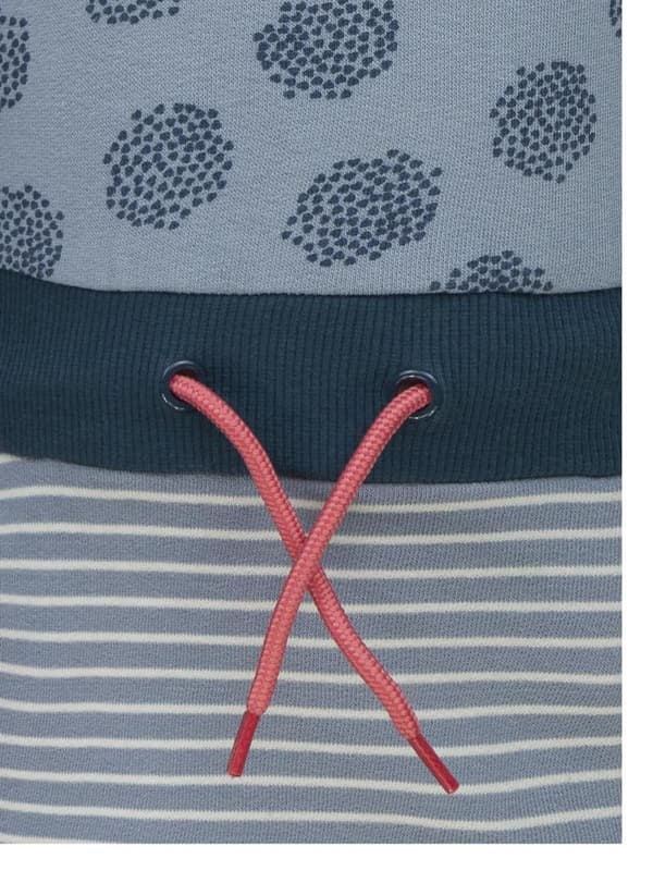 Tyttöjen sininen hupullinen mekko Lief