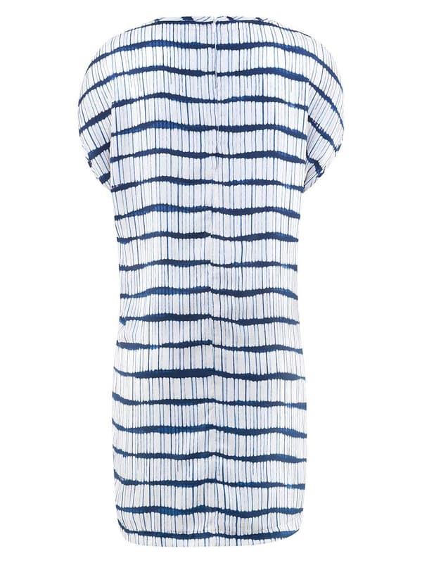 Naisten kesäinen raskausmekko sininen Bellybutton Maternity