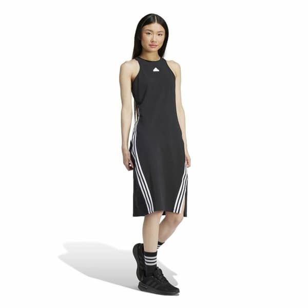 Kjole Adidas Fi 3S Essentials Sort - XS