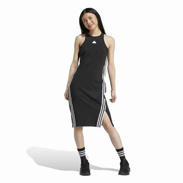 Kjole Adidas Fi 3S Essentials Sort - XS
