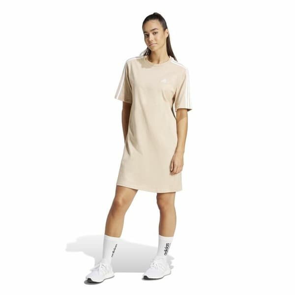 Kjole Adidas 3S Bf Beige - XL