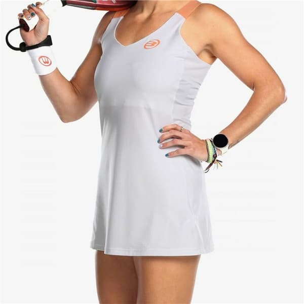 Kjole Bullpadel ADAMA Hvid - M