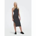 Miniatyrbillede 3 af 7: Kjole Only Onlbelfast Stripe Sort - S