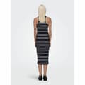 Miniatyrbillede 4 af 7: Kjole Only Onlbelfast Stripe Sort - S