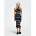Miniatyrbillede 7 af 7: Kjole Only Onlbelfast Stripe Sort - S