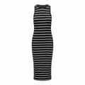 Miniatyrbillede 1 af 7: Kjole Only Onlbelfast Stripe Sort - S
