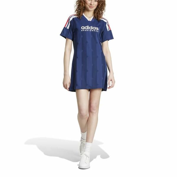 Kjole Adidas Tiro Cut 3 Blå - S
