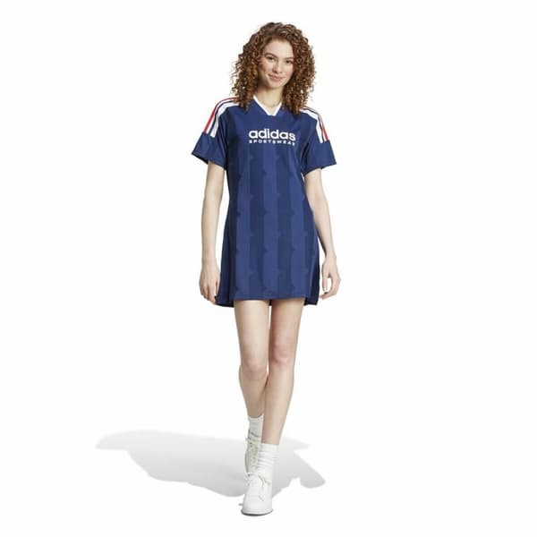 Kjole Adidas Tiro Cut 3 Blå - S