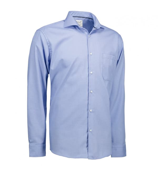 Seven Seas - Skjorta SS310 MF Dobby Royal Oxford