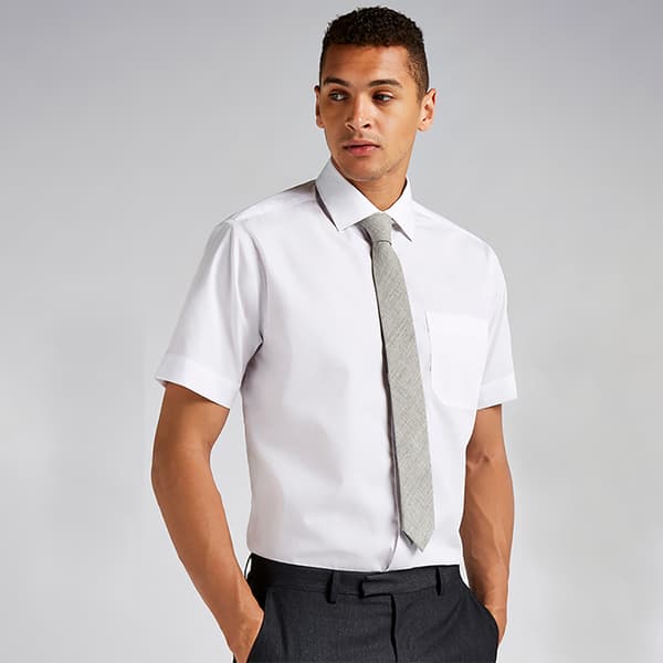 Kustom Kit Mens Premium Non Iron Short Sleeve Shirt
