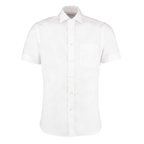 Kustom Kit Mens Premium Non Iron Short Sleeve Shirt