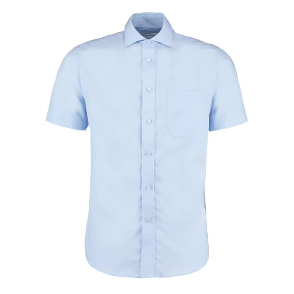 Kustom Kit Mens Premium Non Iron Short Sleeve Shirt