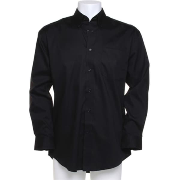 Kustom Kit Mens Long Sleeve Corporate Oxford Shirt