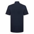 Miniatyrbilde 2 av 5: Russell Collection Mens Short Sleeve Easy Care Oxford Shirt