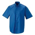 Miniatyrbilde 3 av 3: Russell Collection Mens Short Sleeve Easy Care Oxford Shirt