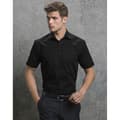 Miniatyrbilde 5 av 5: Russell Collection Mens Short Sleeve Easy Care Oxford Shirt