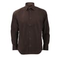 Miniatyrbilde 1 av 5: Russell Collection Mens Long Sleeve Easy Care Fitted Shirt