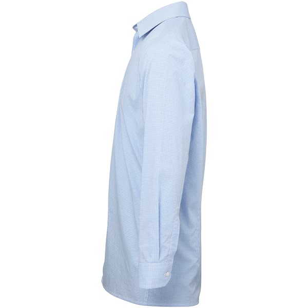 Premier Mens Microcheck Long Sleeve Shirt