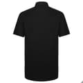Miniatyrbilde 2 av 4: Russell Collection Mens Short Sleeve Easy Care Tailored Oxford Shirt