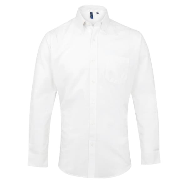 Premier Mens Signature Oxford Long Sleeve Work Shirt