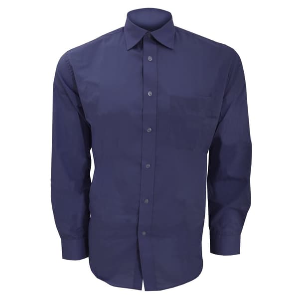 Kustom Kit Mens Long Sleeve Business Shirt